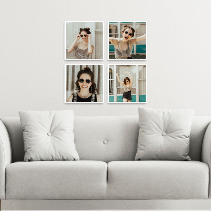 4 ריבועים גדולים